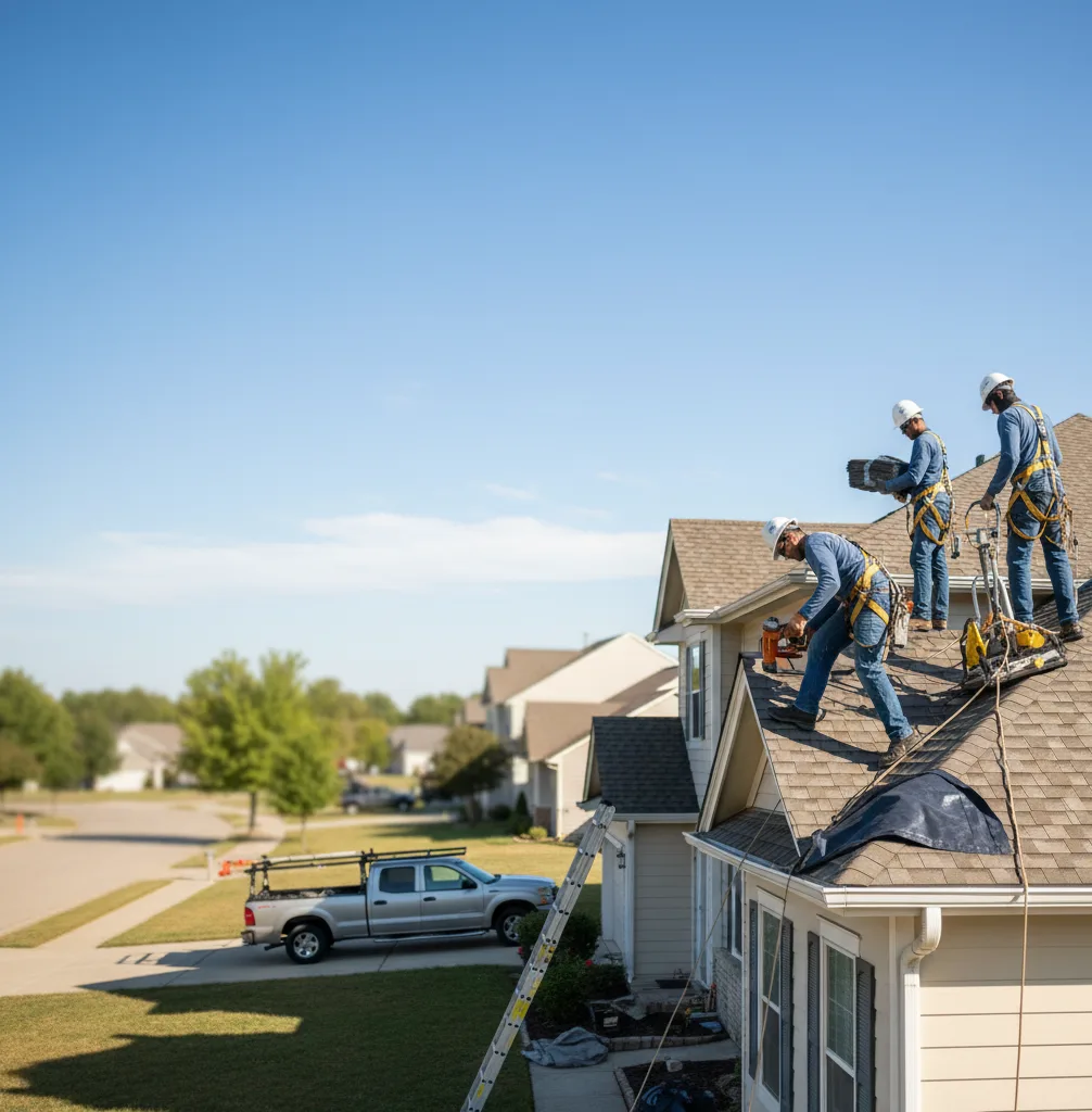 Roof Repair in Rising Sun